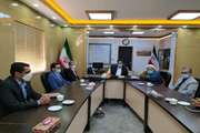 دیدار مدیرکل دامپزشکی استان خراسان جنوبی با فرماندار شهرستان نهبندان