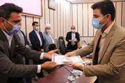 تجلیل از  مسئول روابط عمومی شبکه دامپزشکی درمیان