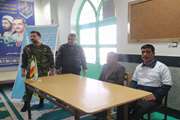 برگزاری پنجمین میز خدمت دامپزشکی نهبندان در نماز جمعه 