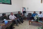 برگزاری جلسه مشترک دامپزشکی و محیط زیست در شبکه دامپزشکی شهرستان طبس