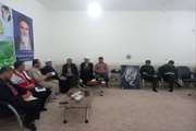 جلسه هماهنگی و هم‌افزایی تشکیل گروه های جهادی در مناطق کم برخوردار در دفتر امام جمعه شهرستان درمیان 