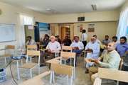 برگزاری کلاس آموزشی آشنایی با بیماری‌های مشترک بین انسان و دام در طبس مسینا شهرستان درمیان