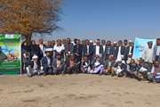 آموزش بیماری های مشترک و واگیر دامی به اهالی روستای سلمان آباد شهرستان درمیان