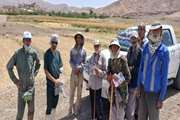 برگزاری اردوی جهادی شبکه دامپزشکی شهرستان طبس در روستای پیرحاجات و مرتع لون نو
