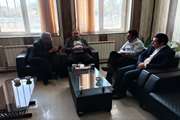دیدار رئیس دامپزشکی قاینات با رئیس اداره بیماری های مشترک دانشگاه علوم پزشکی بیرجند