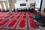 شرکت کارکنان شبکه دامپزشکی سربیشه در مراسم دهه فاطمیه خانواده جهادکشاورزی