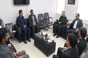 حضور فرماندار فردوس در شبکه دامپزشکی و تبریک روز ملی دامپزشکی مصادف با 14 مهر