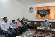 دیدار با امام جمعه شهرستان خوسف