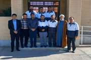 حضور مدیر کل دامپزشکی استان در شبکه دامپزشکی درمیان به مناسبت هفته دامپزشکی