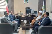 دیدار مدیرکل دامپزشکی خراسان جنوبی با معاونین فرماندار شهرستان نهبندان