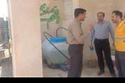 بازدید سرزده معاون مدیرکل دامپزشکی استان از پست های دهک و بندان