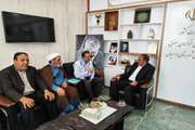 دیدار و گفتگوی مدیر کل دامپزشکی استان با فرماندار شهرستان درمیان