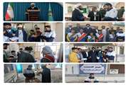 برپایی میز خدمت دامپزشکی درمیان در نماز جمعه شهرستان درمیان