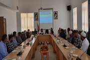 برگزاری کلاس آموزشی ـ توجیهی دهیاران و سرگله های عشایری بخش گزیک شهرستان درمیان
