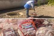 کشف و ضبط ۹۱ کیلوگرم فرآورده خام دامی تاریخ گذشته در شهرستان قائن