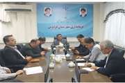 جلسه هماهنگی احداث کشتارگاه دام در شهرستان فردوس