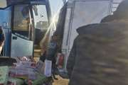 کشف 600 کیلوگرم گوشت منجمد گاوی وارداتی فاقد مجوز از اتوبوس مسافربری در بیرجند