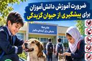 ضرورت آموزش دانش‌آموزان برای پیشگیری از حیوان‌گزیدگی