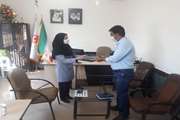 تجلیل رئیس اداره بهزیستی از کارشناس شبکه دامپزشکی نهبندان 