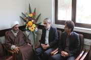 دیدار رئیس شبکه دامپزشکی بیرجندو مسئول نهاد نمایندگی ولی فقیه در اداره کل دامپزشکی استان  با دادستان عمومی و انقلاب 