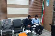 بازدید کارشناس اداره بهداشت و مدیریت بیماری های دامی اداره کل دامپزشکی از شبکه دامپزشکی نهبندان