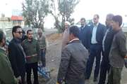 بازدید مسئولین ستادی دامپزشکی خراسان جنوبی از پست قرنطینه دامپزشکی نهبندان
