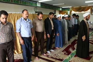 نماز جماعت در دامپزشکی استان - هر روز 