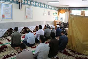 نماز جماعت در دامپزشکی استان - هر روز 