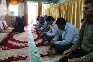 نماز جماعت در دامپزشکی استان - هر روز 