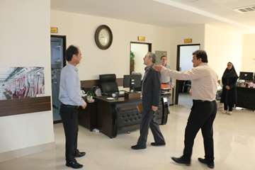 دیدار دکتر ماکنعلی با کارکنان فنی اداره کل دامپزشکی 