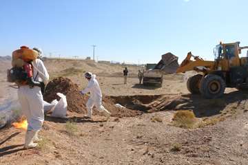 مانور در شهرستان خوسف 14آبان 98