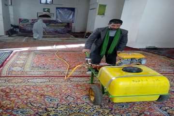 مقابله با کرونا ویروس و تلاش کارکنان دامپزشکی