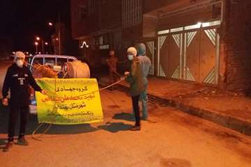 مقابله با کرونا ویروس و تلاش کارکنان دامپزشکی