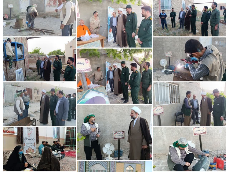 برگزاری اردوی جهادی به مناسبت سالگرد زلزله سال 76 توسط شبکه دامپزشکی زیرکوه