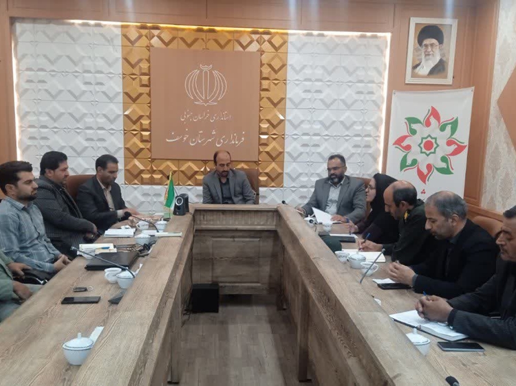 برگزاری جلسه هماهنگی دستگاه های اجرایی به منظور آمادگی مقابله با بیماری تب برفکی 