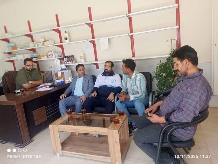 دوره آموزشی بیماری تب برفکی  برای گاوداران شهر مود