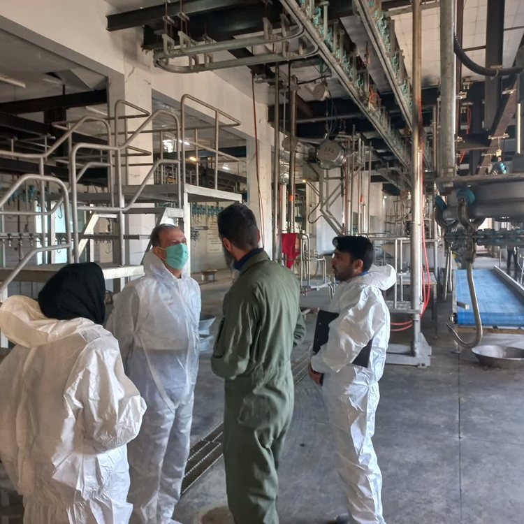 بازدید نظارتی مدیرکل دامپزشکی استان از کشتارگاه دام شهرستان خوسف