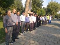 گام‌های استوار برای سلامت؛ برگزاری پویش ورزش صبحگاهی کارکنان اداره کل دامپزشکی آذربایجان‌غربی